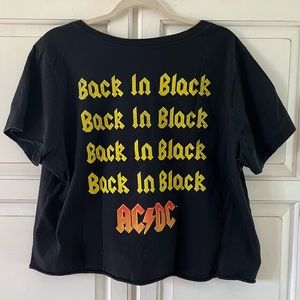 ACDC Official Graphic Band Tee